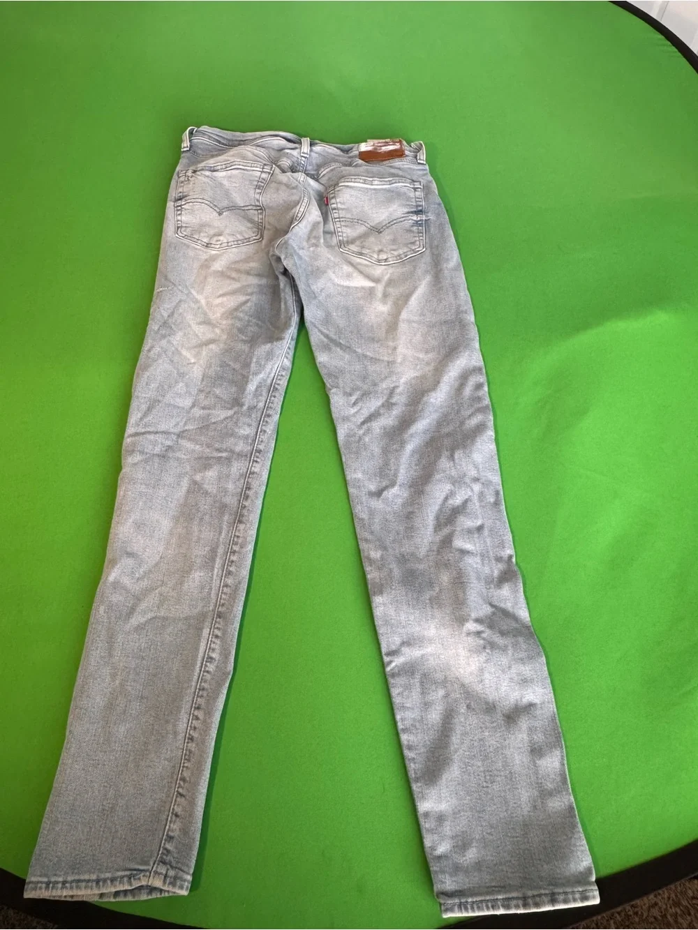 Levi's Light Wash Skinny Jeans - Faded Blue